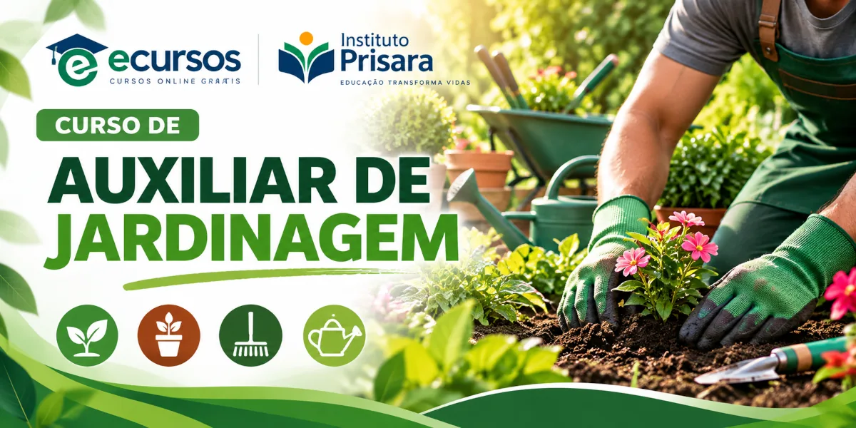 Curso de Auxiliar de Jardinagem